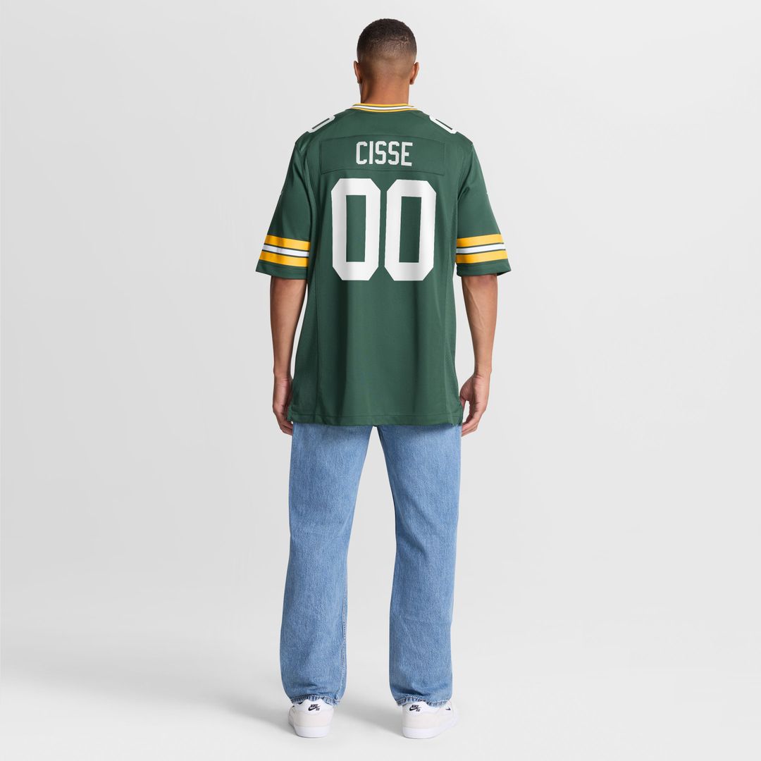 Men's Green Bay Packers Brandon Cisse Nike Green Game Jersey