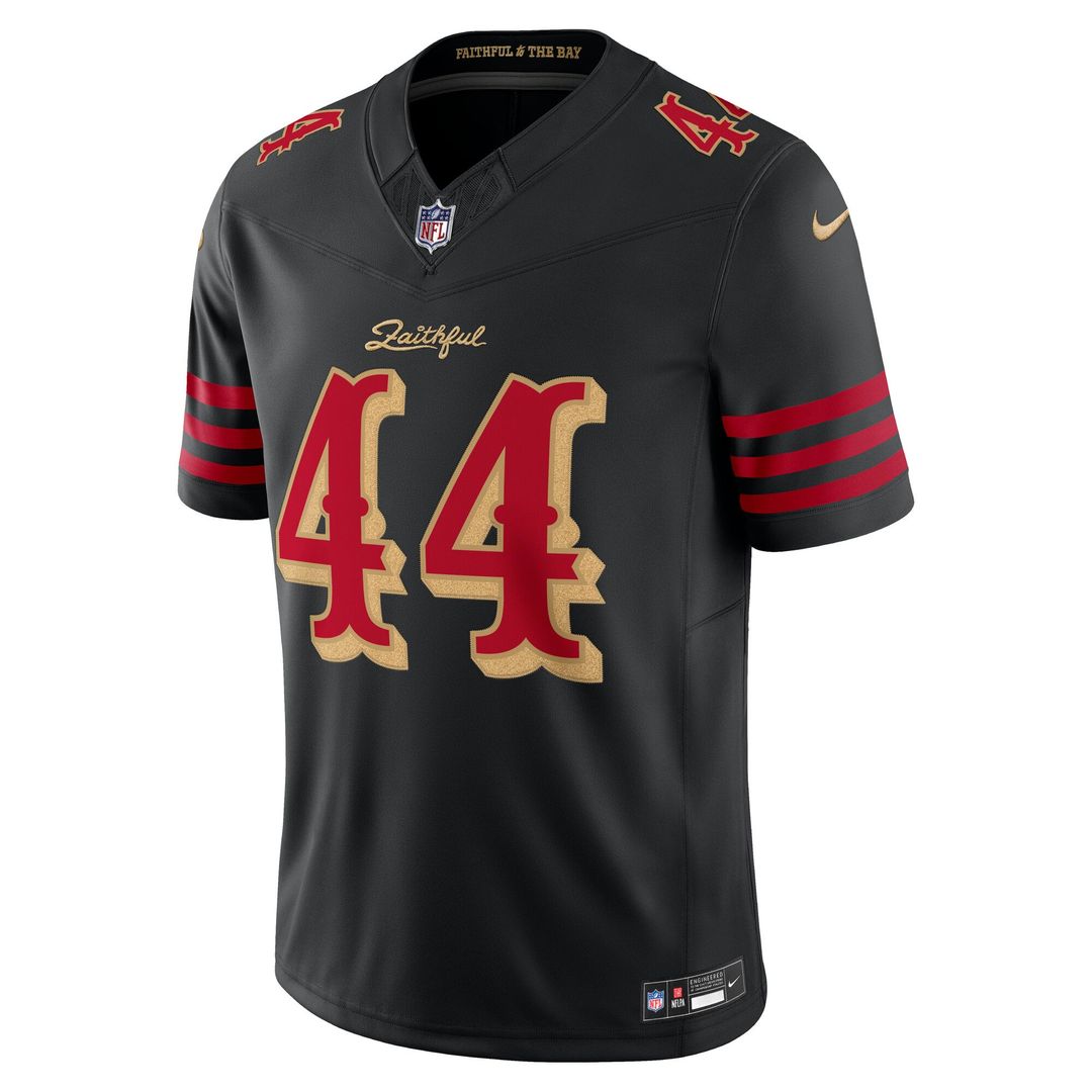 Men's San Francisco 49ers Kyle Juszczyk Nike Black Rivalries Collection Stitched Limited Jersey