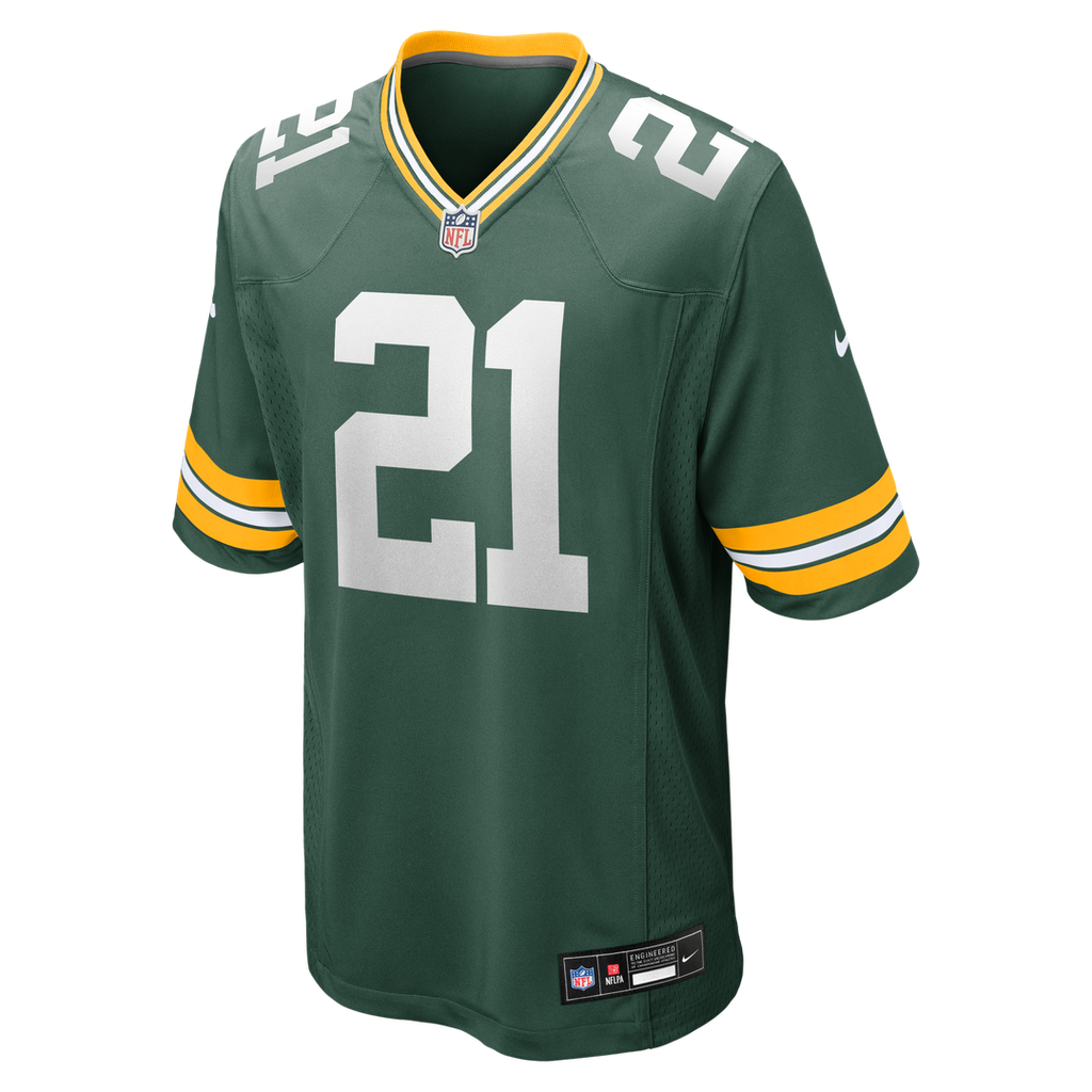 Men's Green Bay Packers Benjamin St-Juste Nike  Green Team Game Jersey