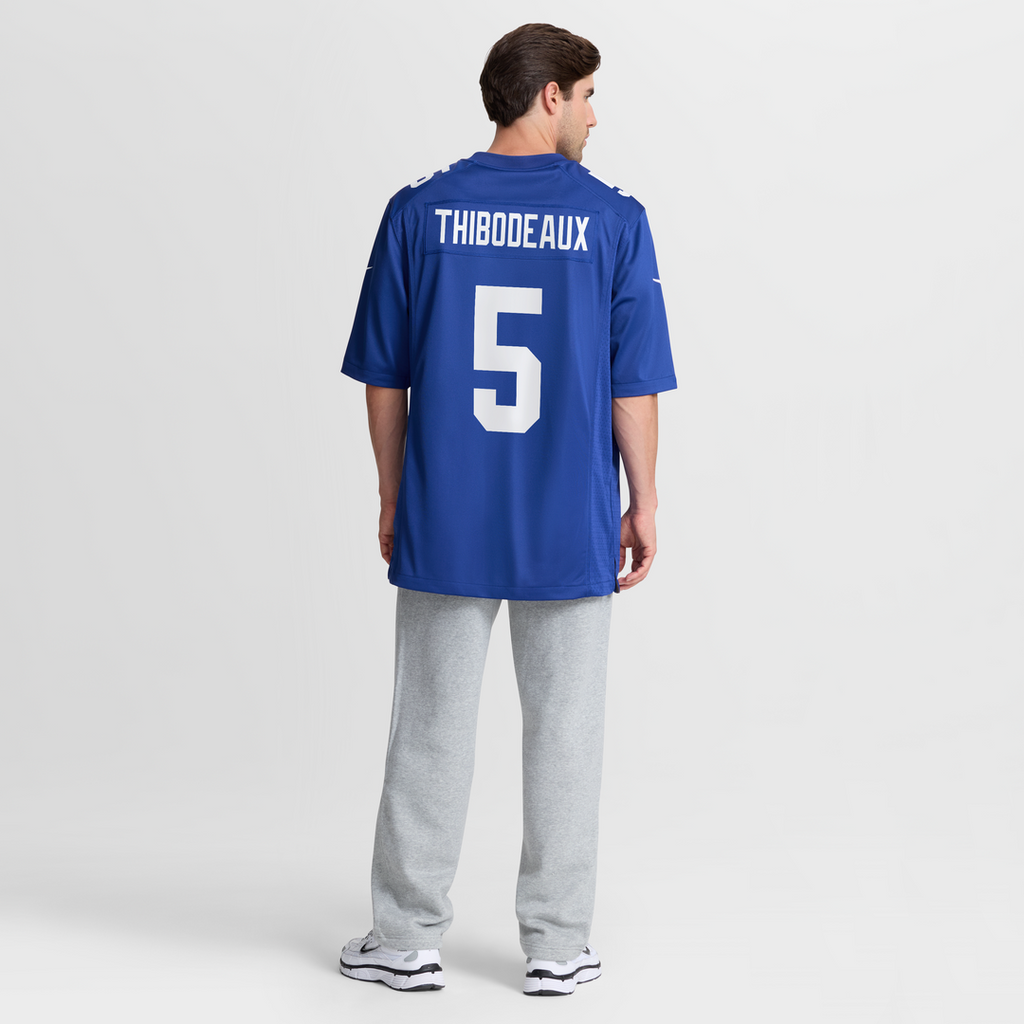 Men's New York Giants Kayvon Thibodeaux Nike Royal Player Game Jersey