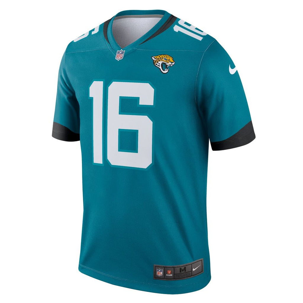 Men's Jacksonville Jaguars Trevor Lawrence Nike Teal Legend Player Performance Top