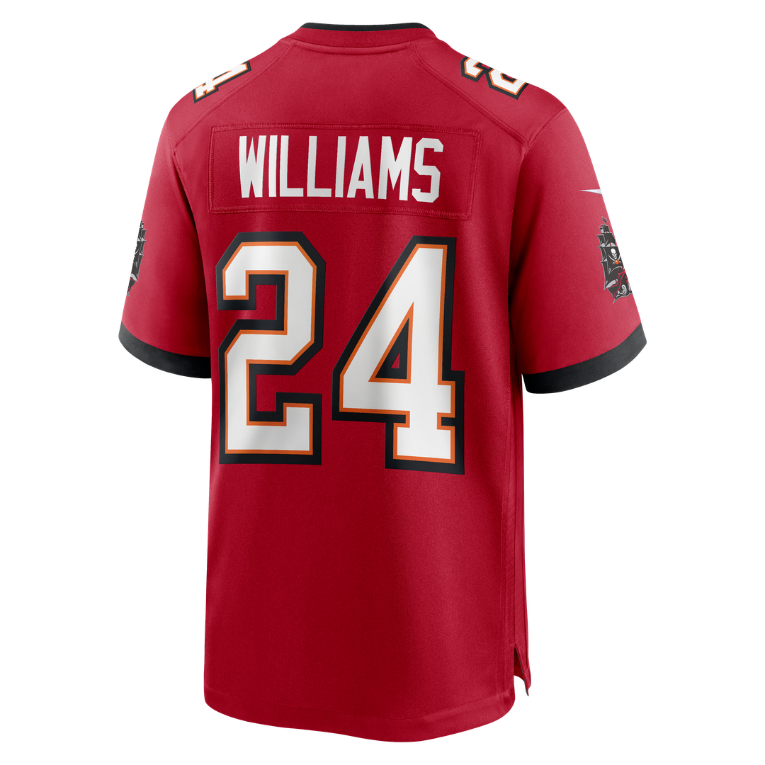 Men's Tampa Bay Buccaneers Cadillac Williams Nike Red Game Retired Player Jersey
