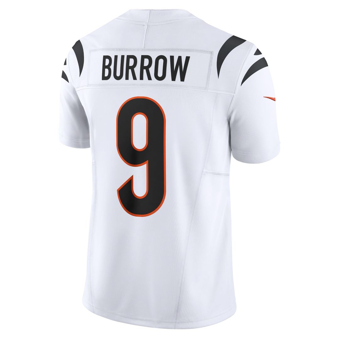 Men's Cincinnati Bengals Joe Burrow Nike Orange Vapor F.U.S.E. Limited Jersey
