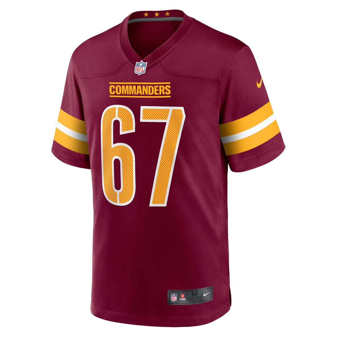 Men's Washington Commanders Nick Allegretti Nike  Burgundy  Game Jersey