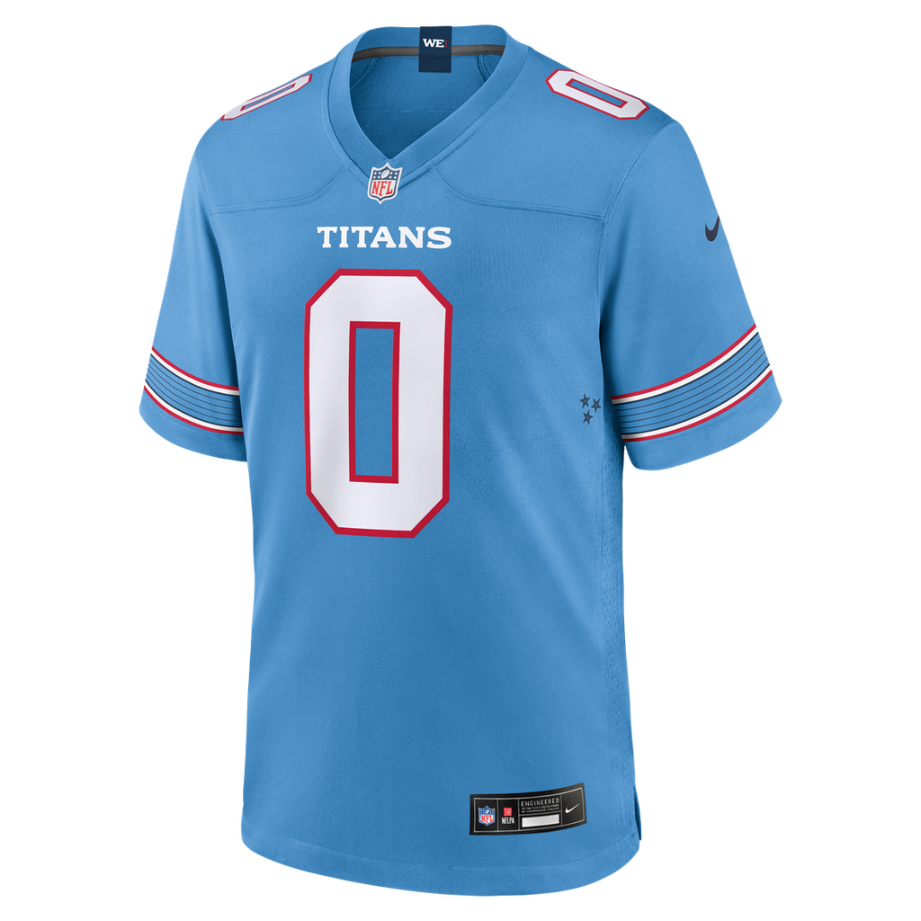 Men's Tennessee Titans Calvin Ridley Nike Light Blue Game Jersey