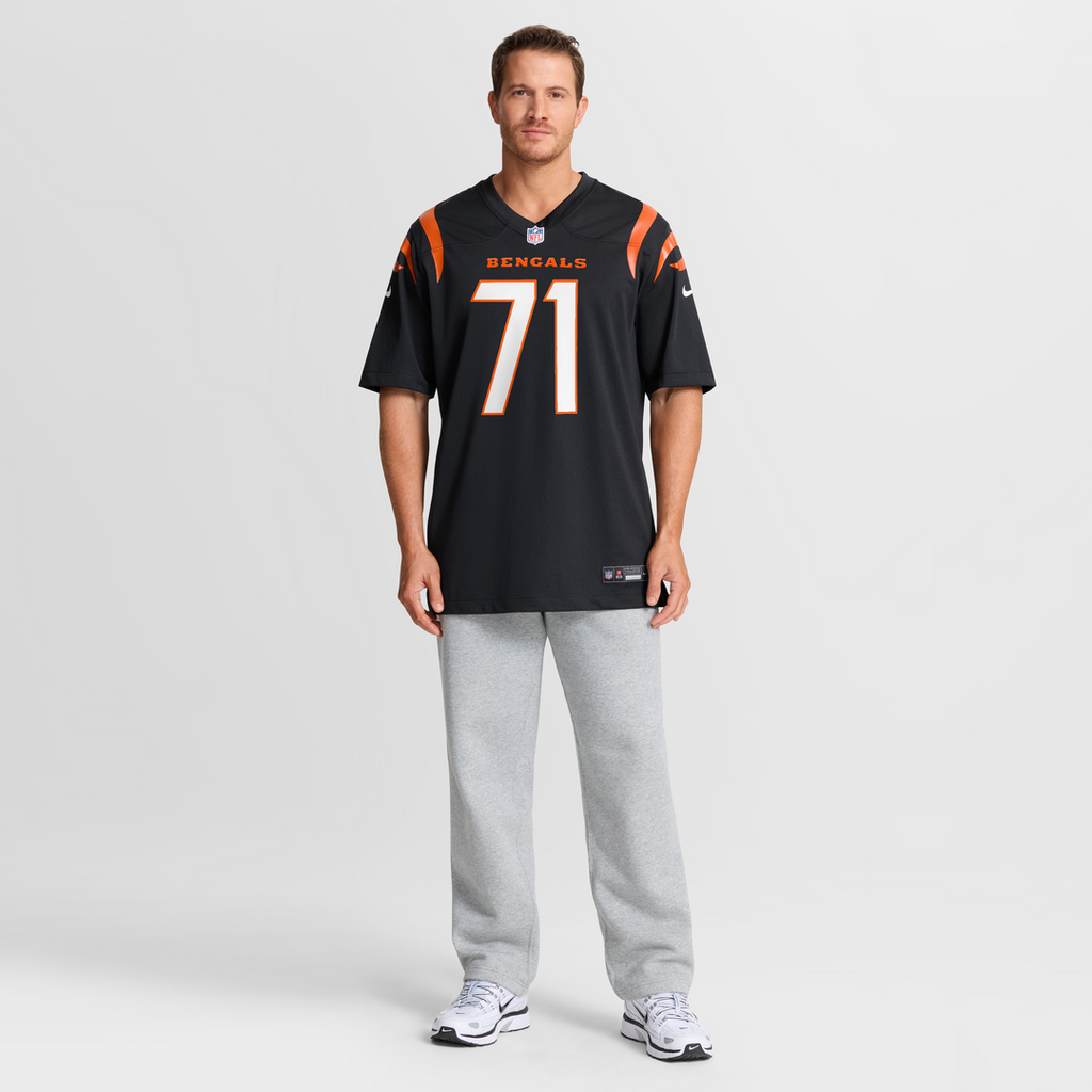Men's Cincinnati Bengals Amarius Mims Nike Black  Player Game Jersey