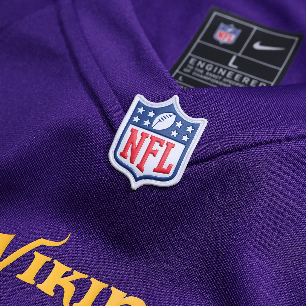 Men's Minnesota Vikings Eric Wilson Nike  Purple Team Game Jersey