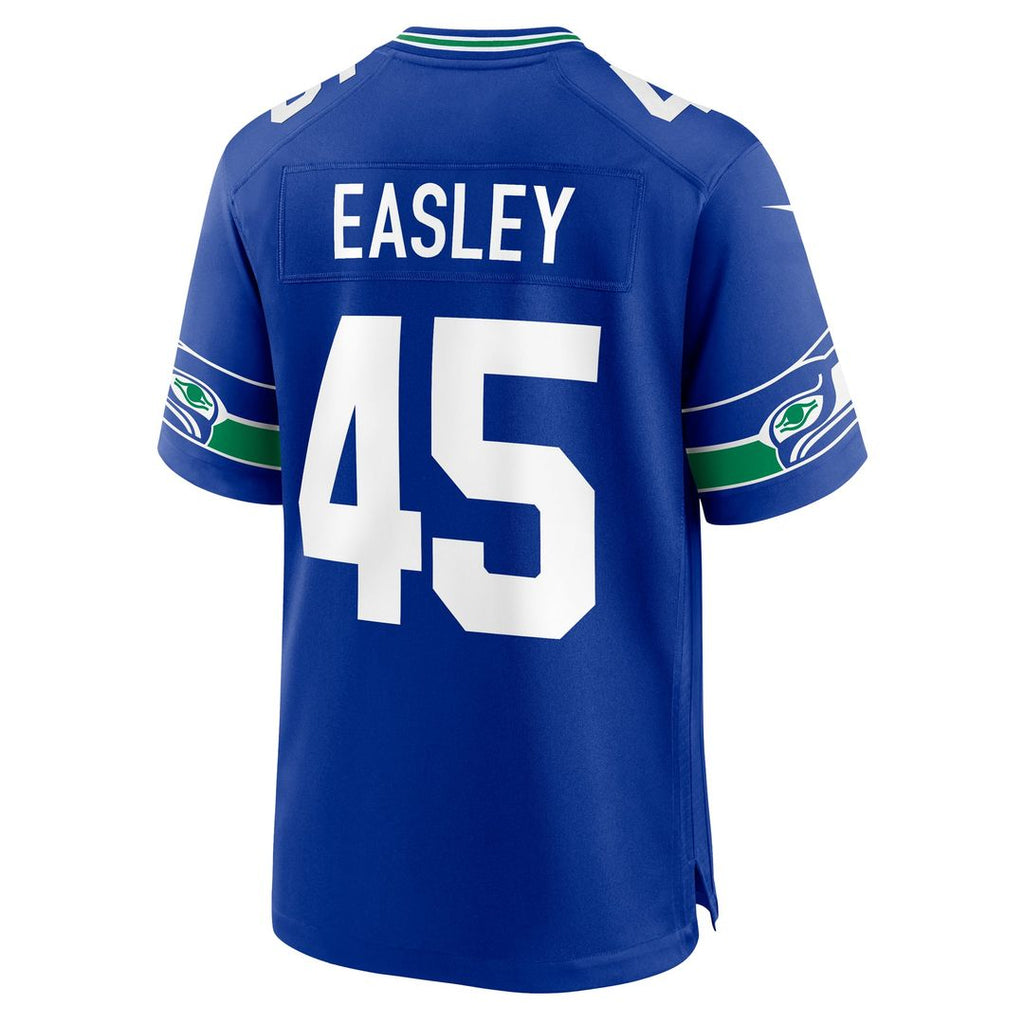 Men's Seattle Seahawks Kenny Easley Nike Royal Retired Player Alternate Game Jersey