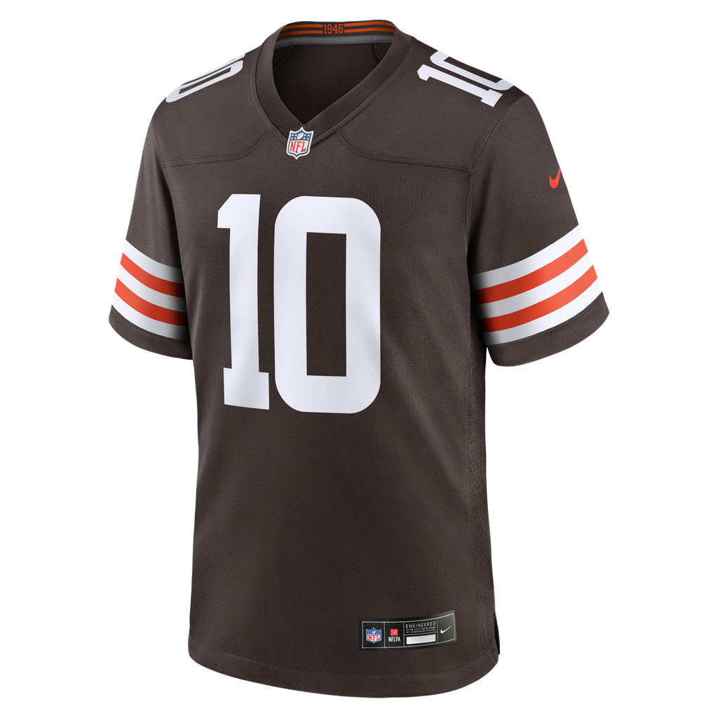 Men's Cleveland Browns Phillip Walker Nike  Brown Team Game Jersey