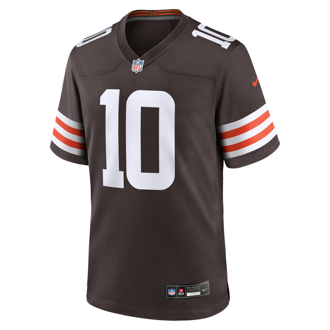 Men's Cleveland Browns Phillip Walker Nike  Brown Team Game Jersey