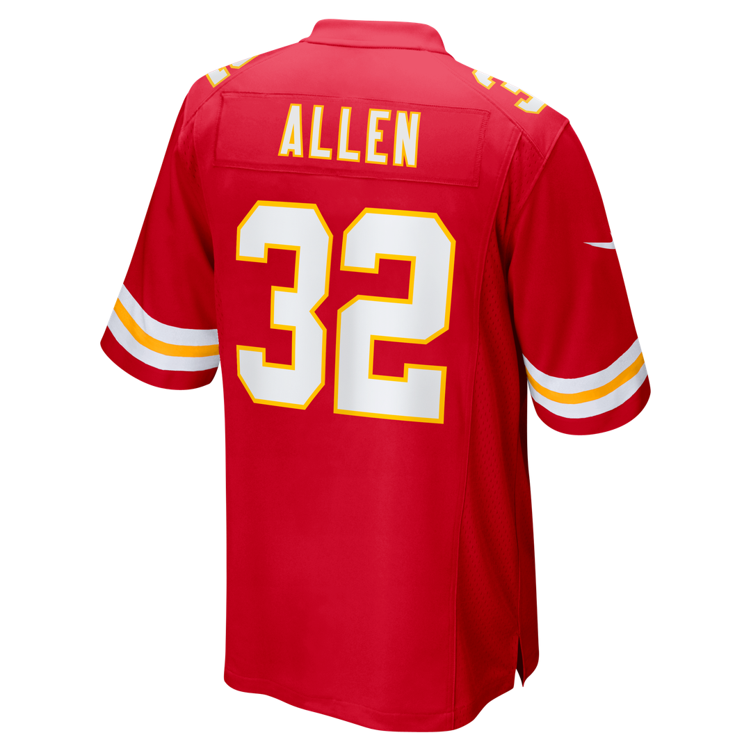 Men's Kansas City Chiefs Marcus Allen Nike Red Game Retired Player Jersey