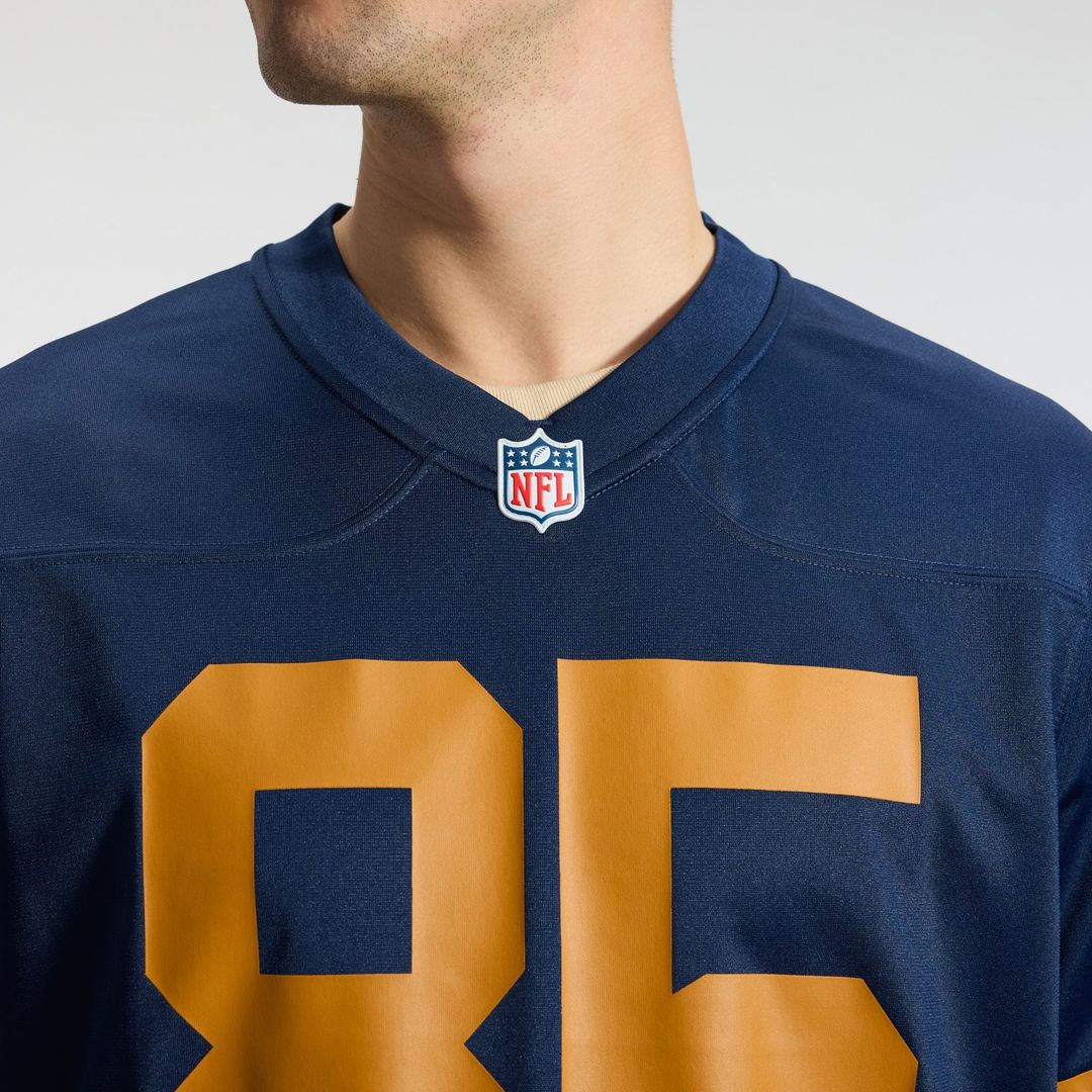 Men's Green Bay Packers Tucker Kraft Nike  Navy Alternate  Game Jersey