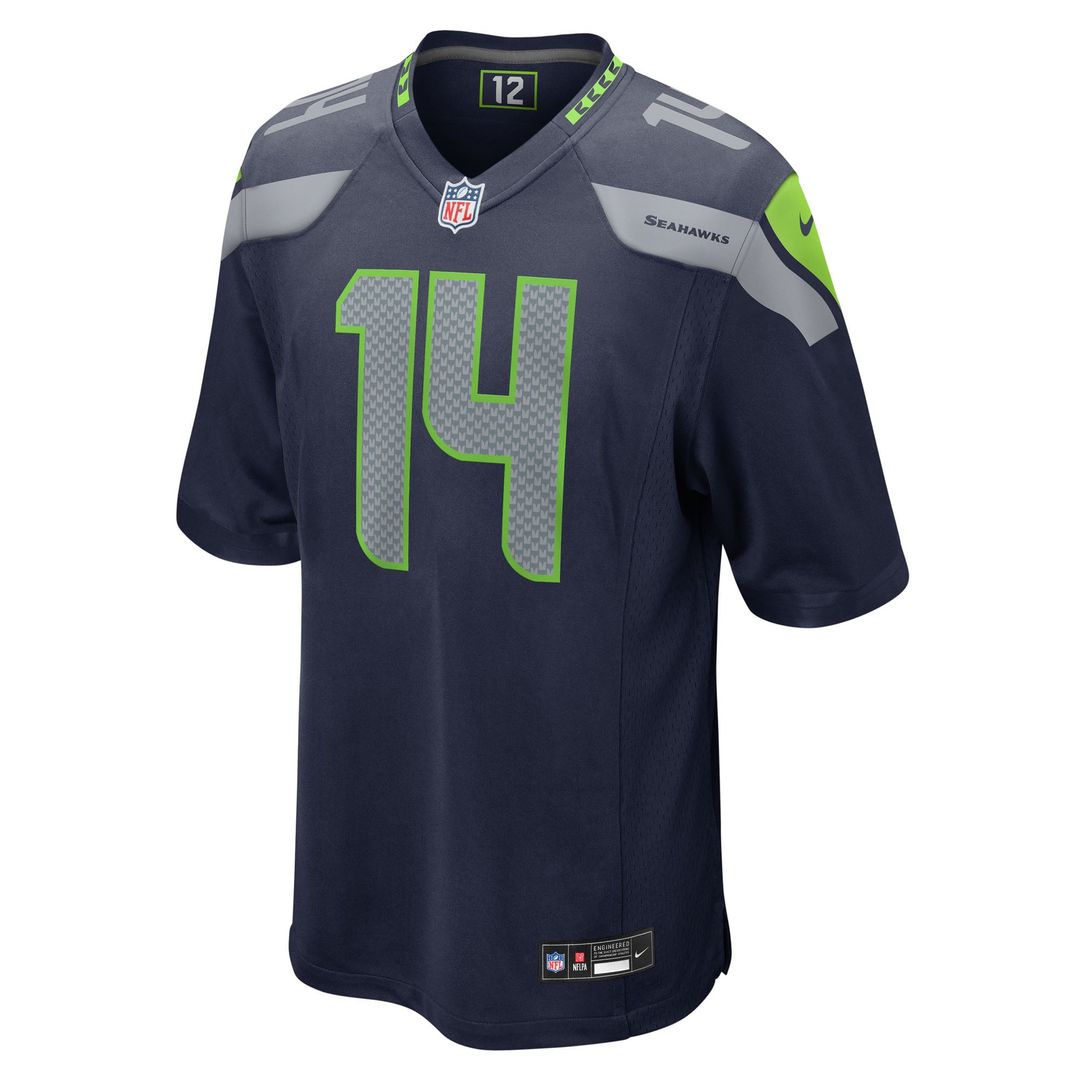 Men's Seattle Seahawks Sam Darnold Nike White Game Jersey
