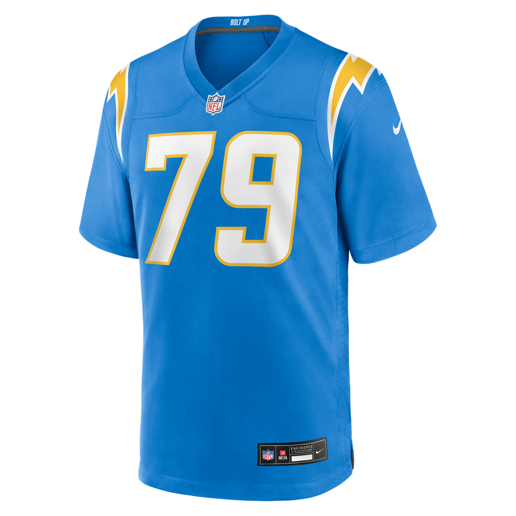 Men's Los Angeles Chargers Trey Pipkins III Nike Powder Blue Game Jersey