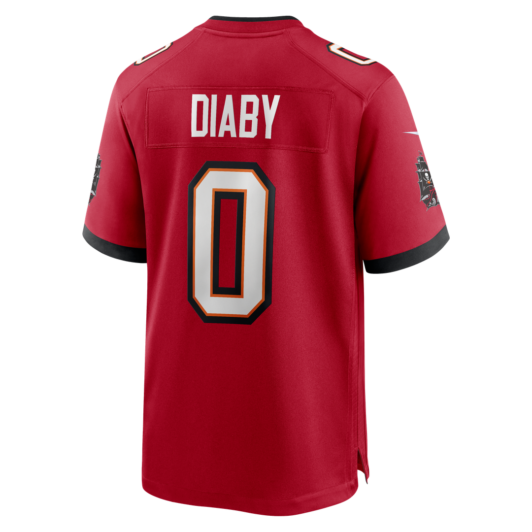 Men's Tampa Bay Buccaneers YaYa Diaby Nike  Red  Game Jersey