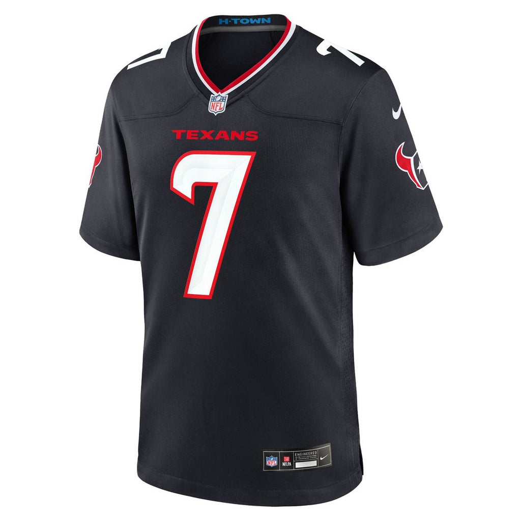 Men's Houston Texans C.J. Stroud Nike White Game Jersey