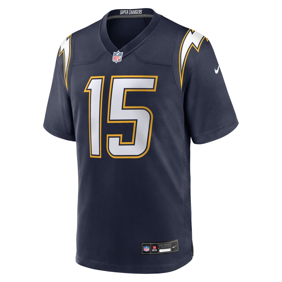 Men's Los Angeles Chargers Ladd McConkey Nike Navy Alternate Super Chargers Game Player Jersey