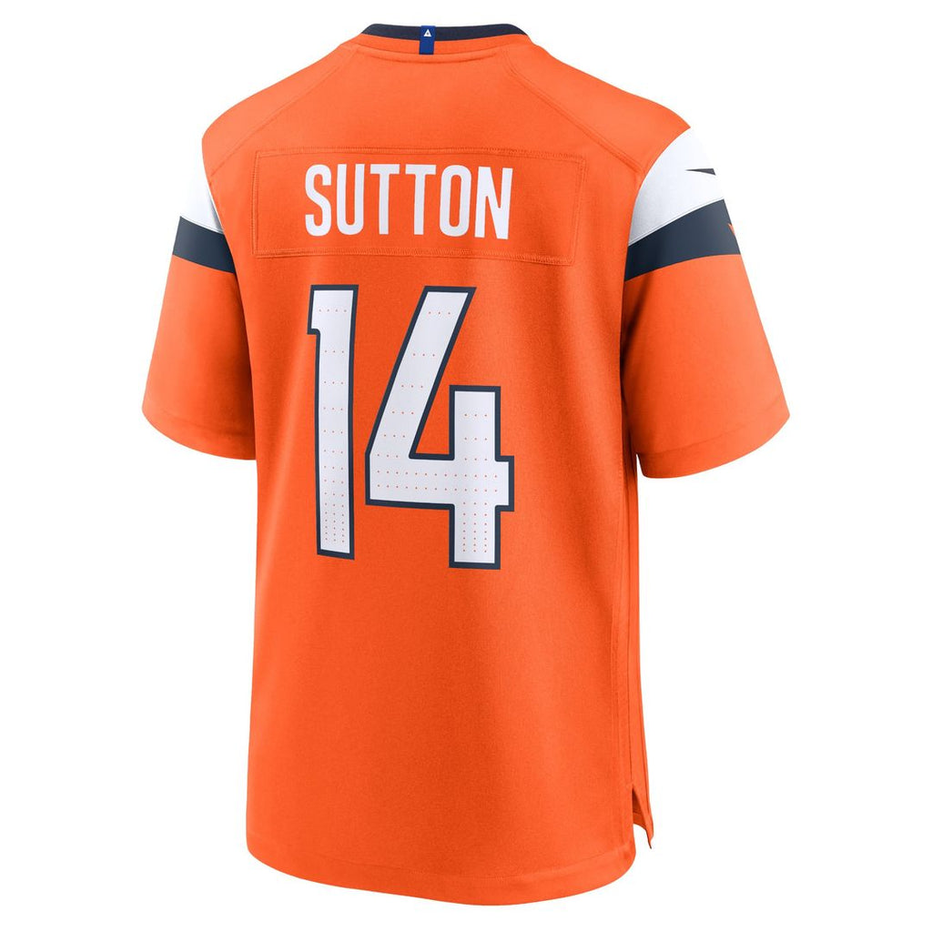 Men's Denver Broncos Courtland Sutton Nike Orange Mile High Collection Game Jersey