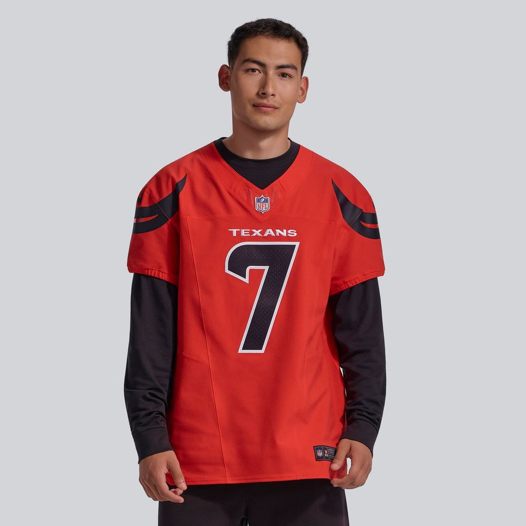 Men's Houston Texans C.J. Stroud Nike Red Alternate Vapor F.U.S.E. Elite Jersey