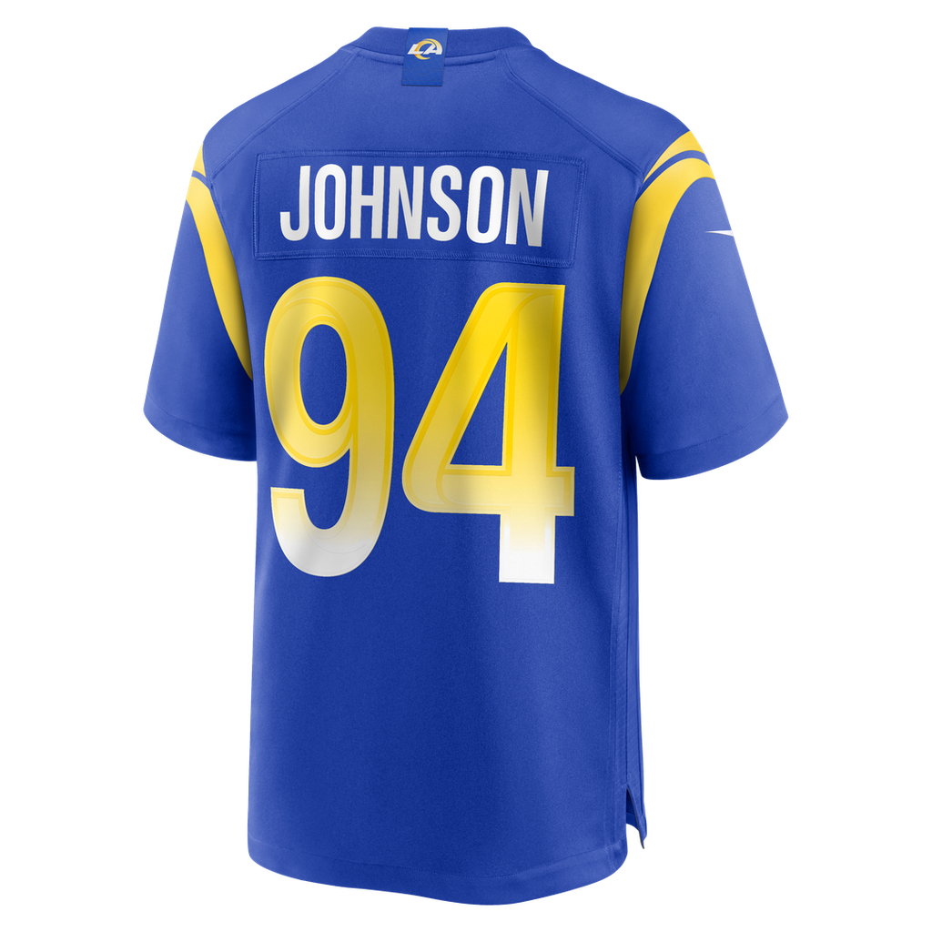Men's Los Angeles Rams Desjuan Johnson Nike Royal Home Game Jersey