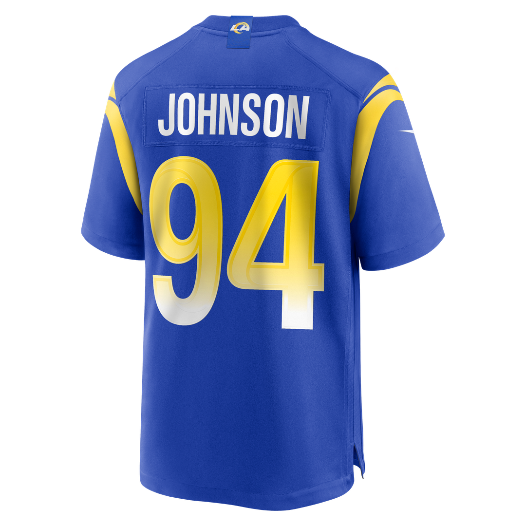 Men's Los Angeles Rams Desjuan Johnson Nike Royal Home Game Jersey