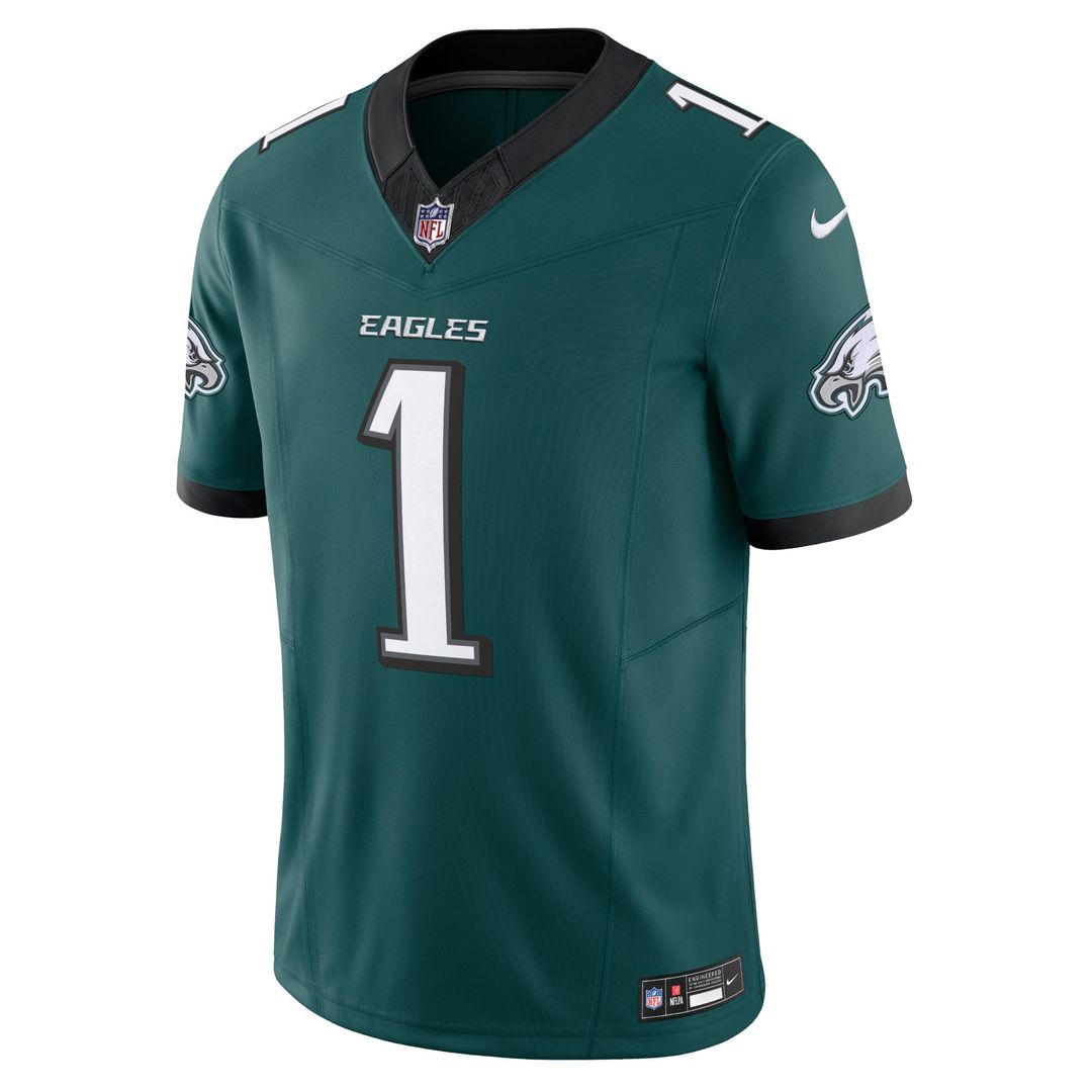Men's Philadelphia Eagles Jalen Hurts Nike White Vapor F.U.S.E. Limited Jersey