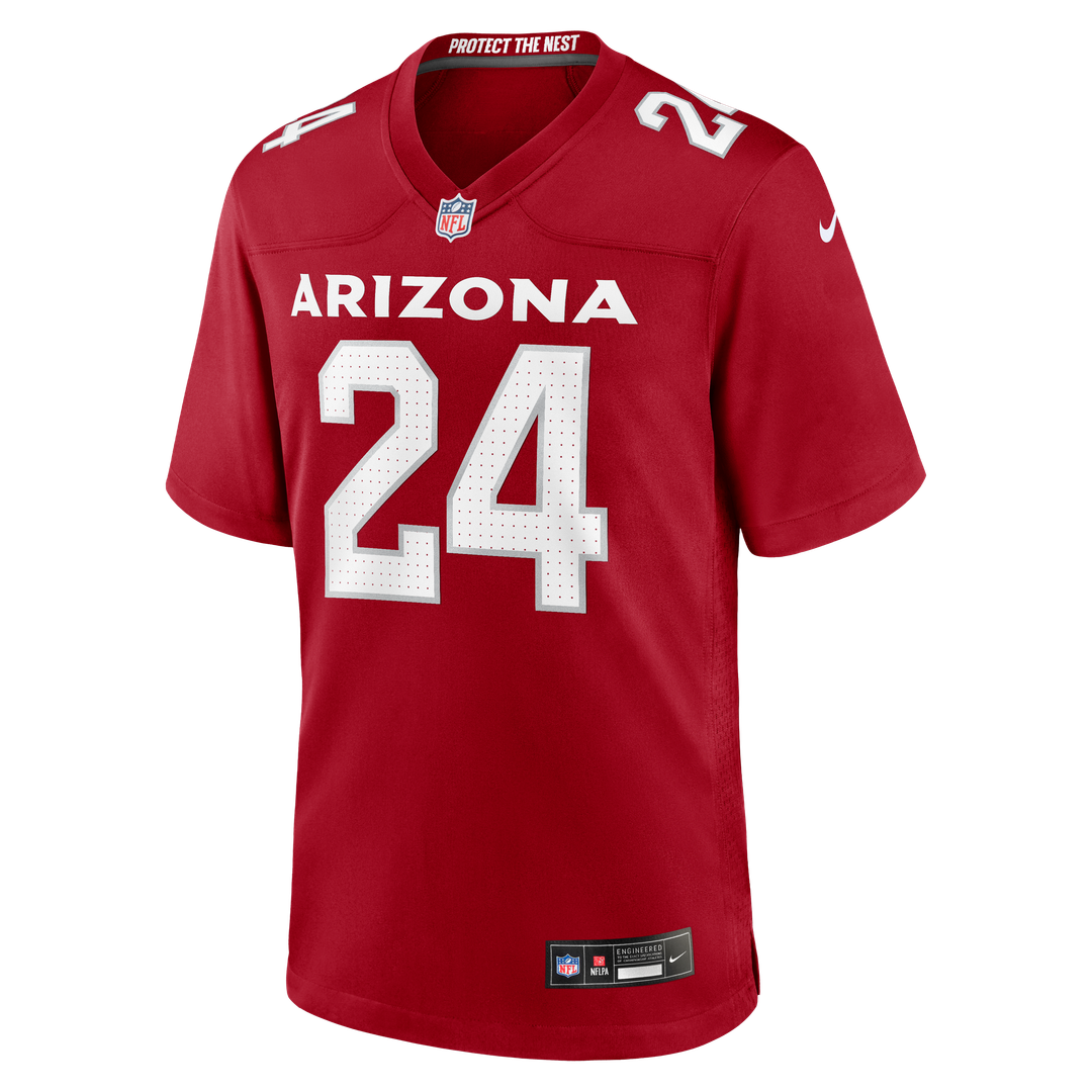 Men's Arizona Cardinals Starling Thomas V Nike  Cardinal Team Game Jersey