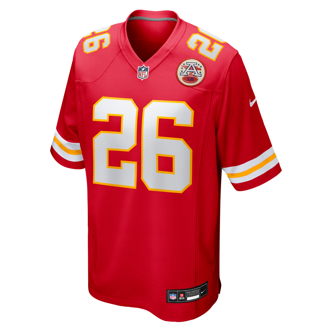 Men's Kansas City Chiefs Deon Bush Nike Red Game Player Jersey