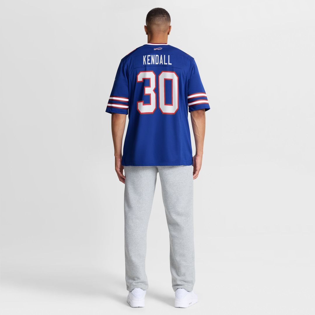 Men's Buffalo Bills Anthony Kendall Nike Royal Team Game Jersey
