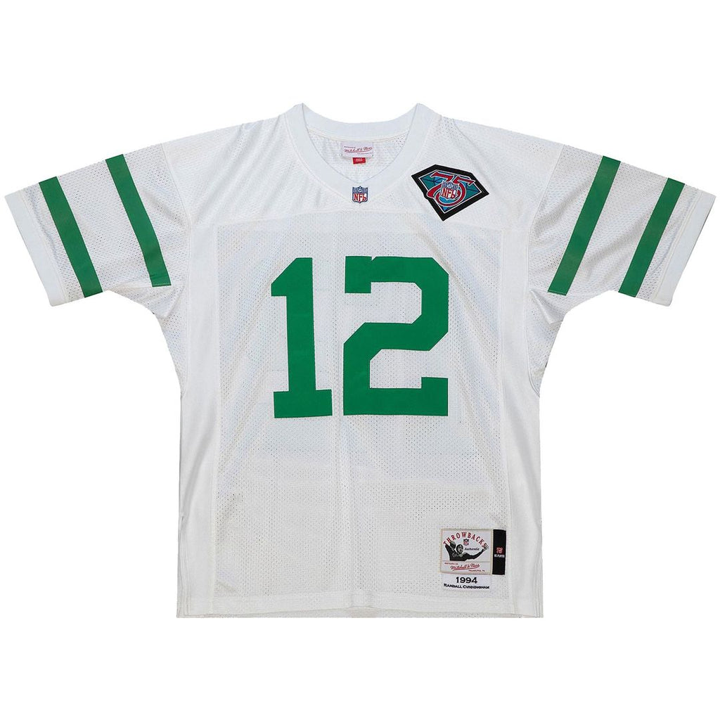 Men's Philadelphia Eagles 1992 Randall Cunningham Mitchell & Ness Green Authentic Throwback Retired Player Jersey