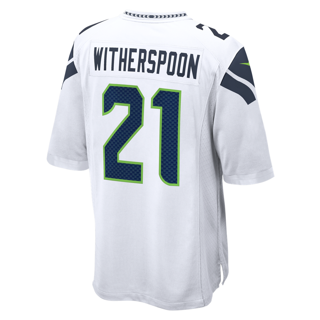 Men's Seattle Seahawks Devon Witherspoon Nike White Game Jersey