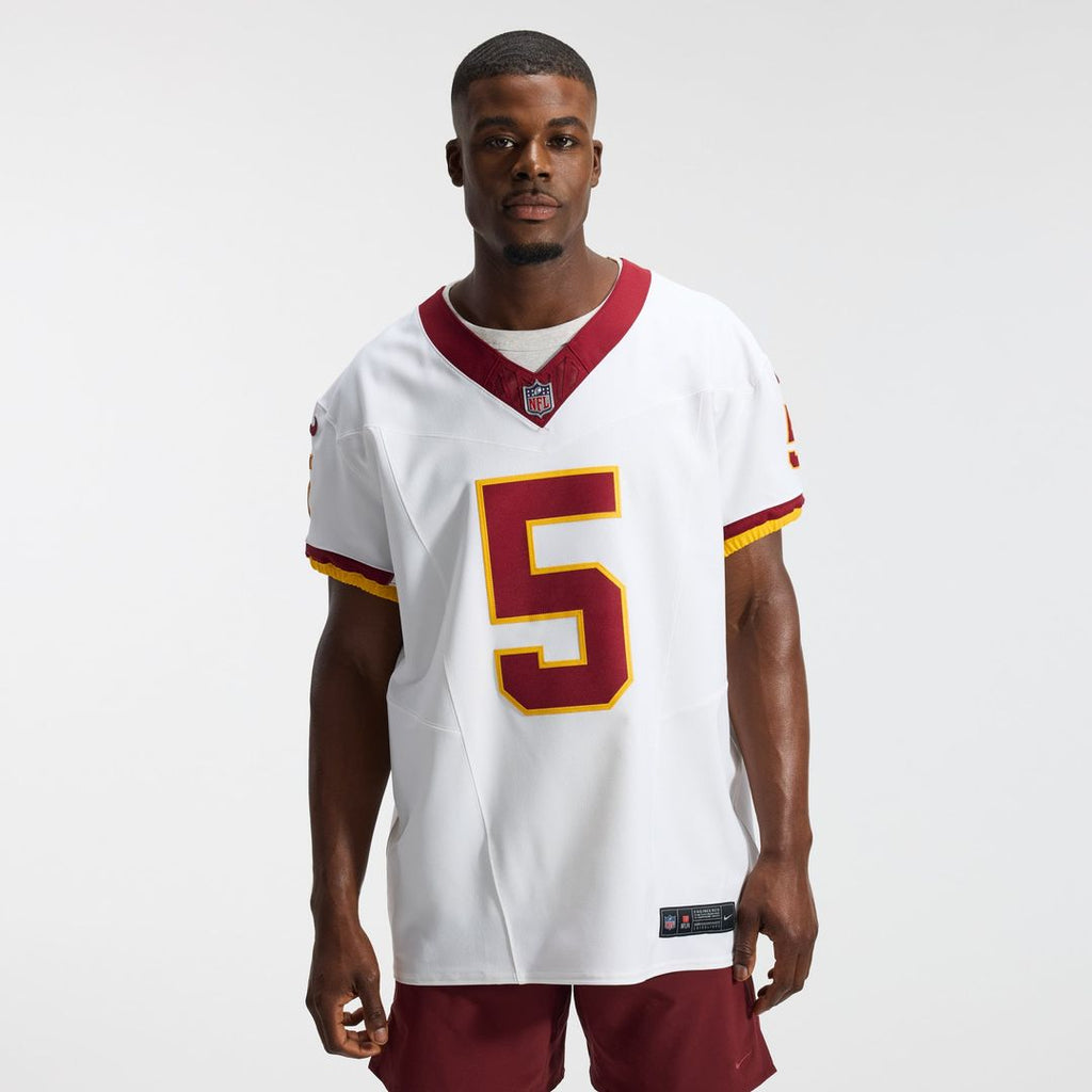 Men's Washington Commanders Jayden Daniels Nike White Alternate 2 Super Bowl Era Vapor F.U.S.E. Elite Jersey