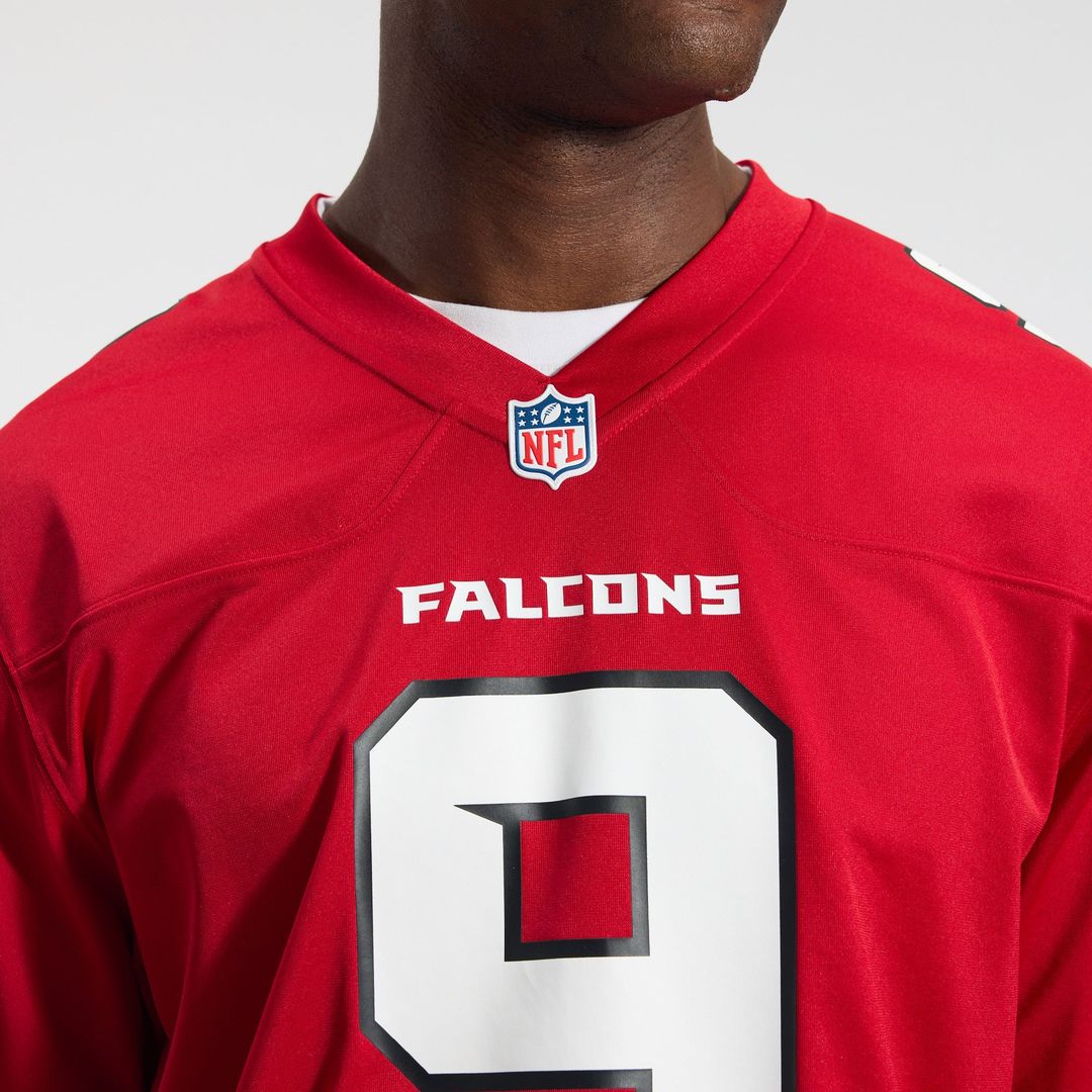 Men's Atlanta Falcons Michael Penix Jr. Nike Red Game Jersey