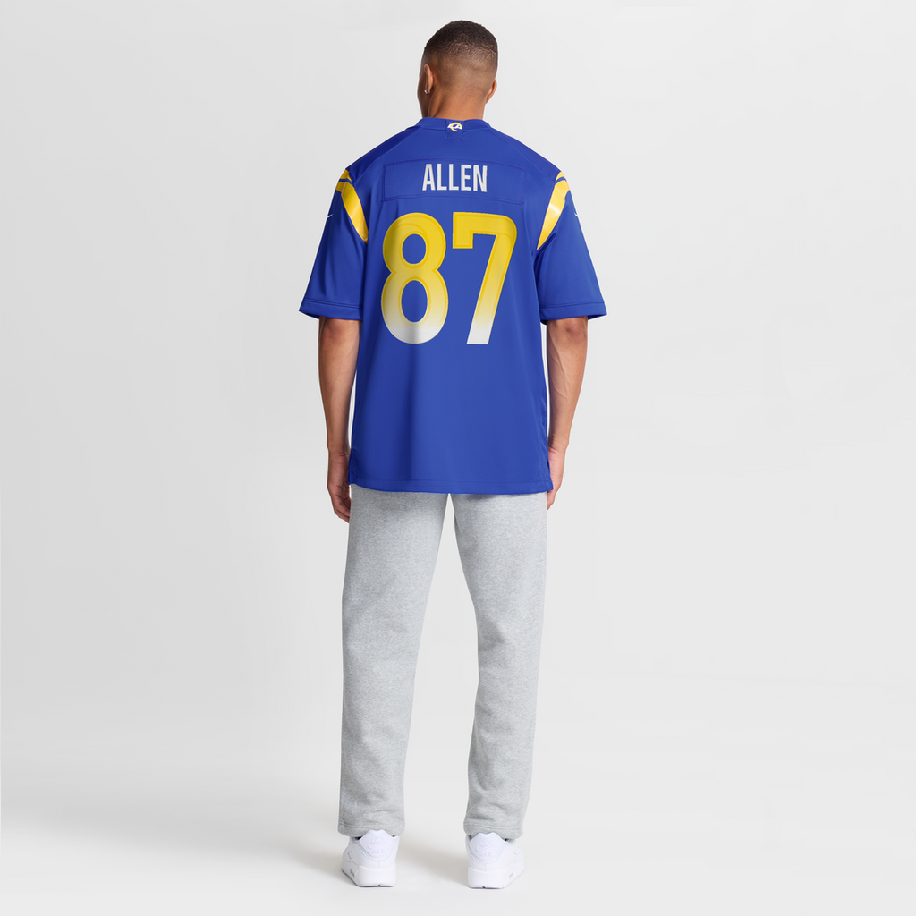 Men's Los Angeles Rams Davis Allen Nike Royal Home Game Jersey