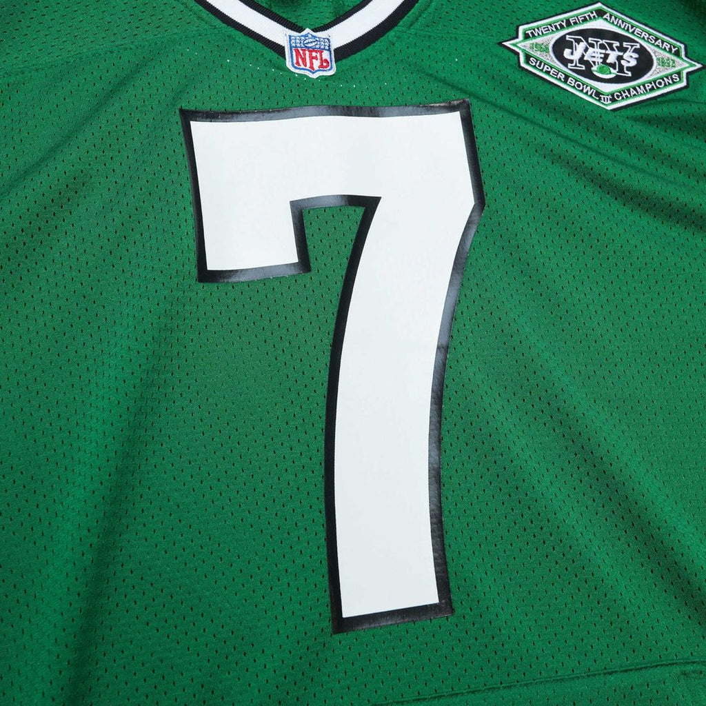 Men's New York Jets Boomer Esiason Mitchell & Ness Kelly Green 1993 Authentic Throwback Retired Player Pocket Jersey
