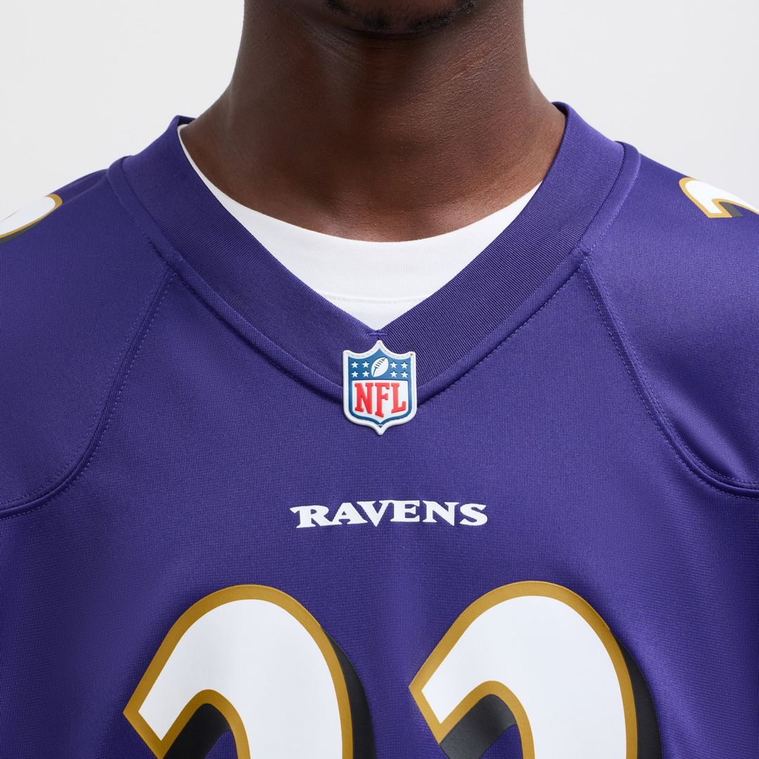 Men's Baltimore Ravens Derrick Henry Nike Purple Game Player Jersey