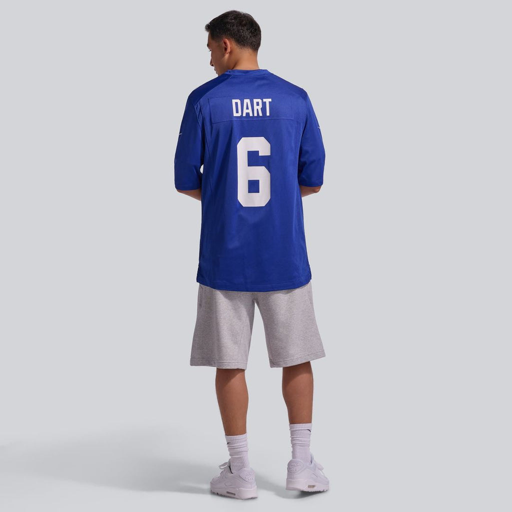 Men's New York Giants Jaxson Dart Nike Royal Team Game Jersey