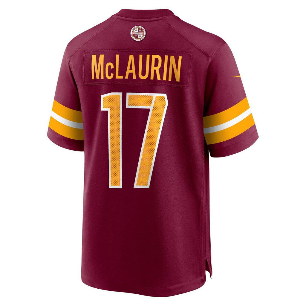 Men's Washington Commanders Terry McLaurin Nike  White Game Jersey