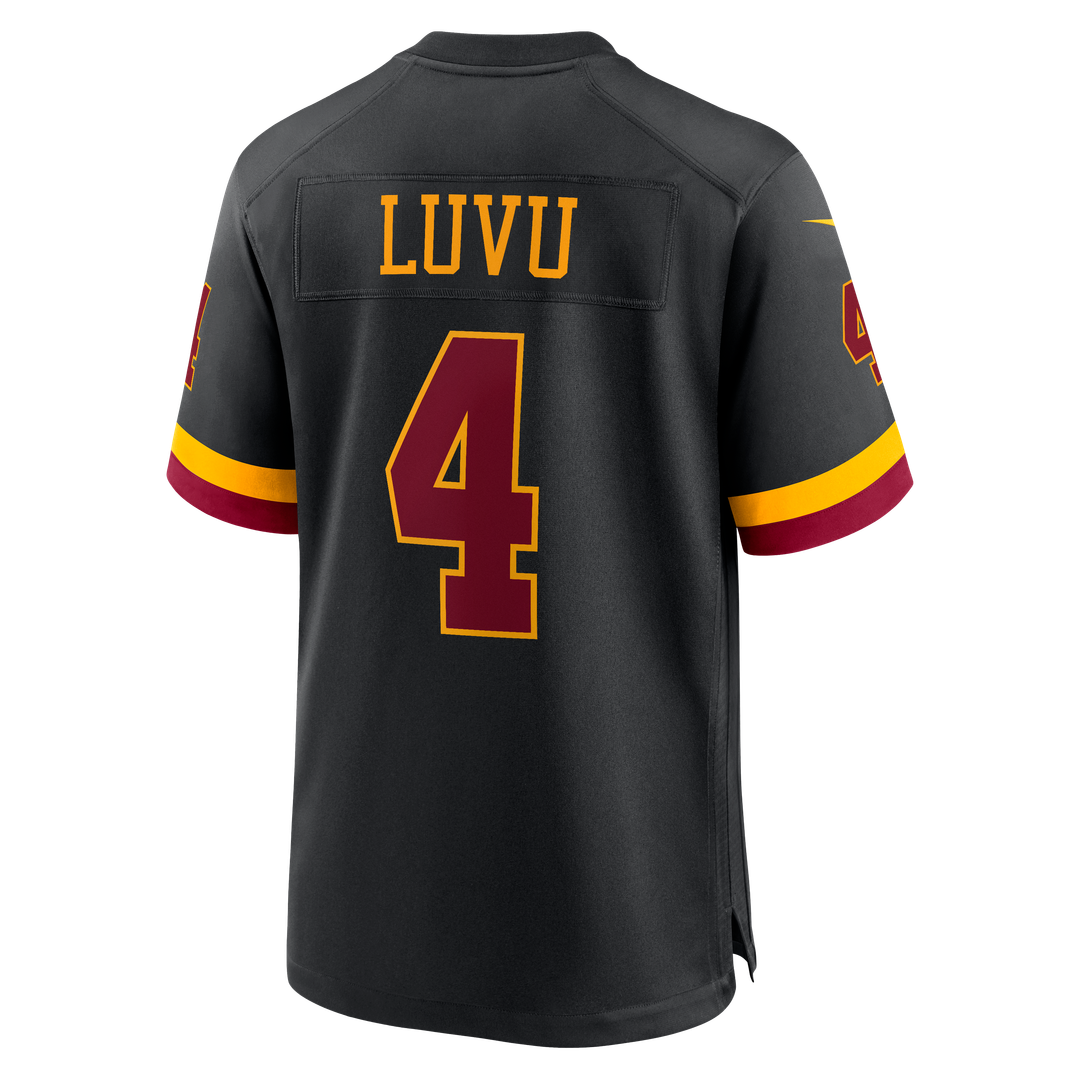 Men's Washington Commanders Frankie Luvu Nike Black Hail Raiser Alternate Game Jersey