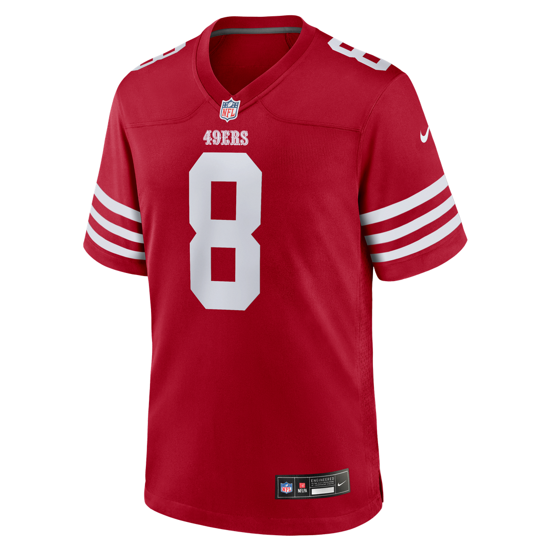 Men's San Francisco 49ers Steve Young Nike Scarlet Retired Player Game Jersey