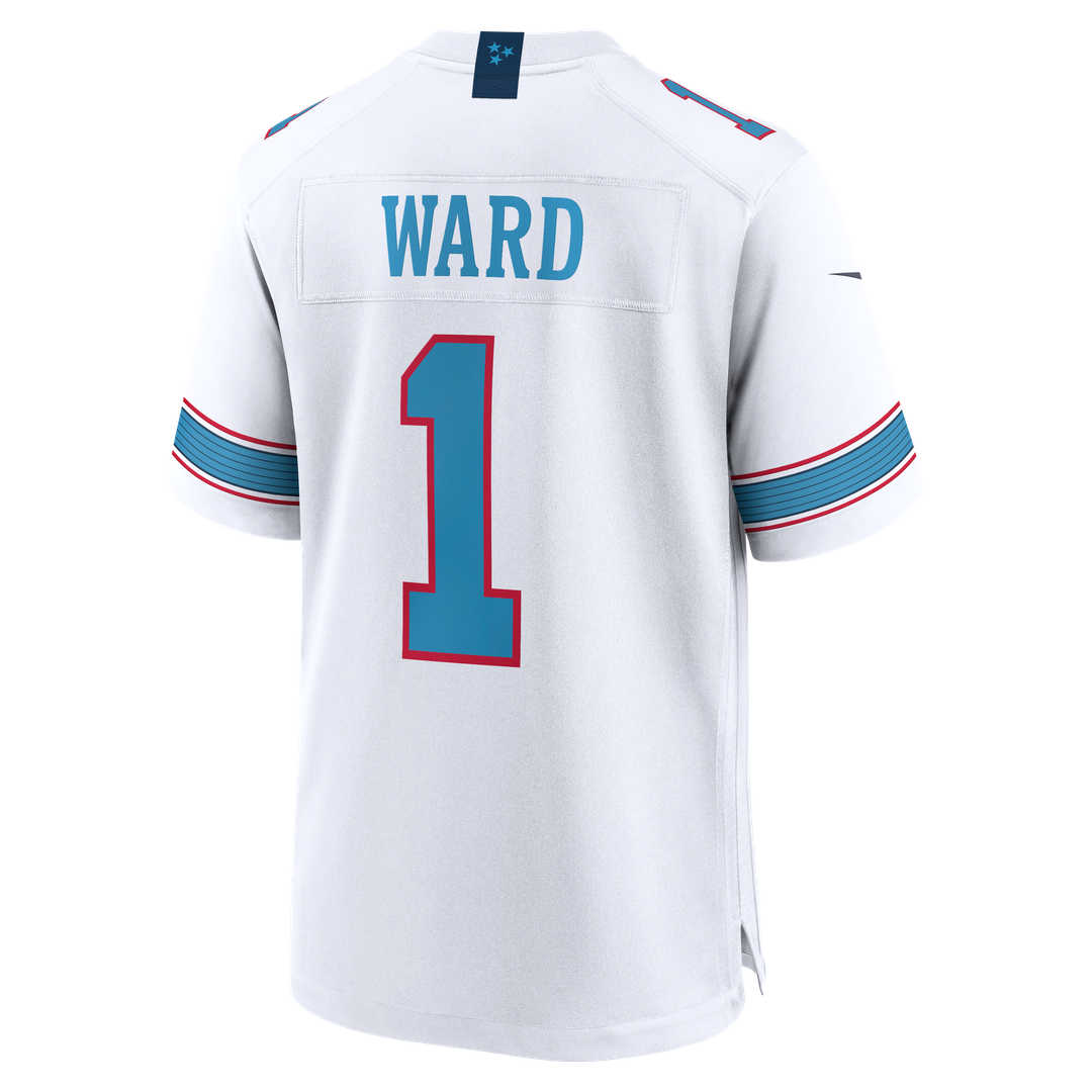 Men's Tennessee Titans Cameron Ward Nike Light Blue Game Jersey