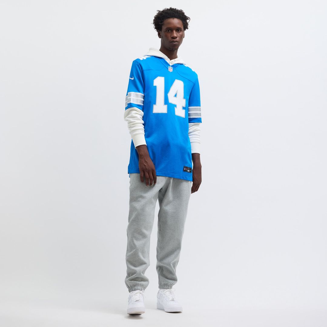 Men's Detroit Lions Amon-Ra St. Brown Nike Blue Game Jersey