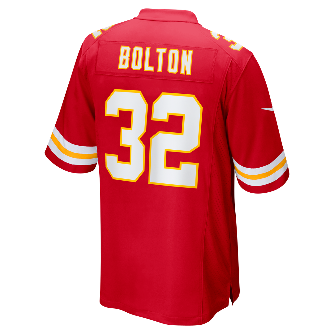Men's Kansas City Chiefs Nick Bolton Nike Red Game Jersey