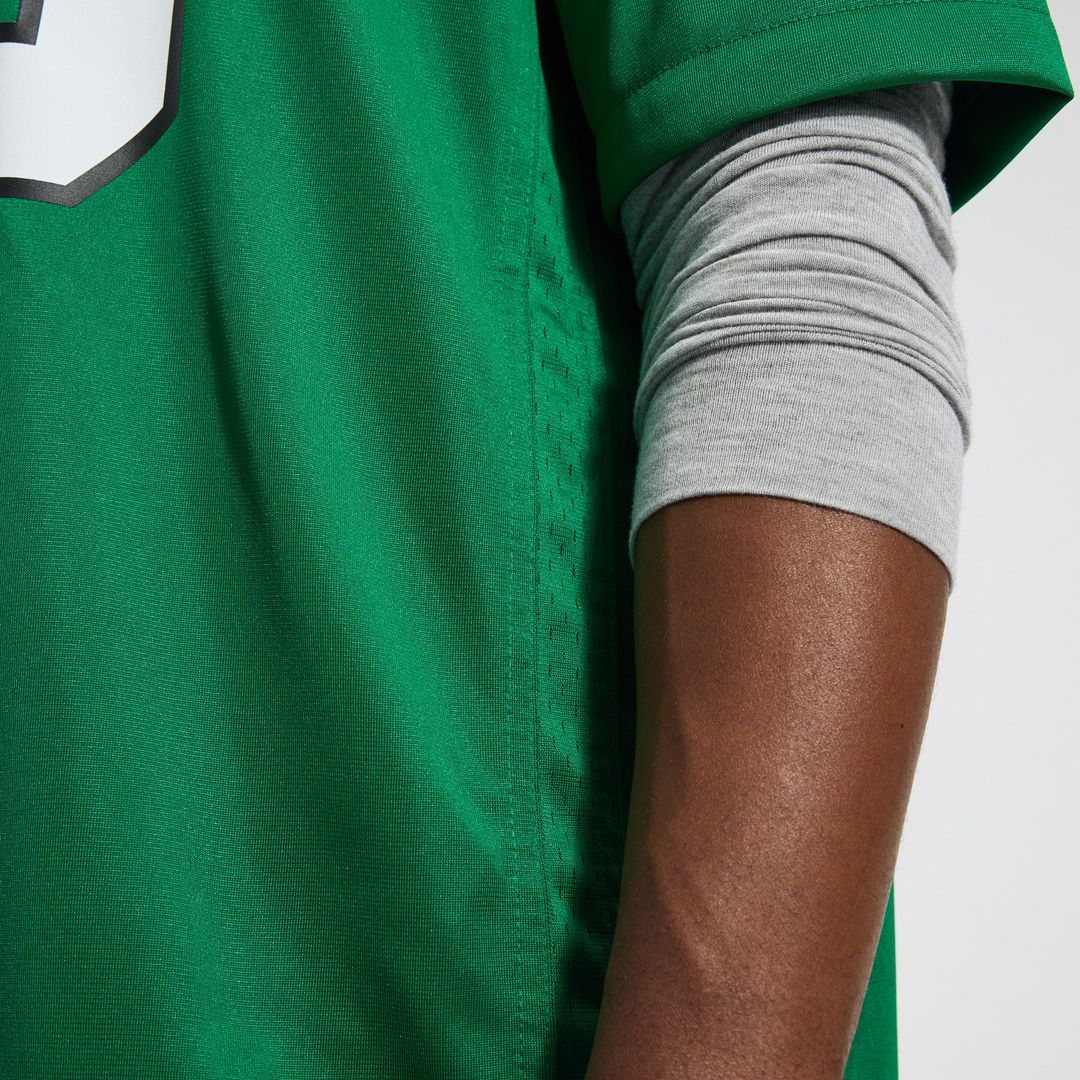 Men's Philadelphia Eagles Jalen Carter Nike White Game Jersey