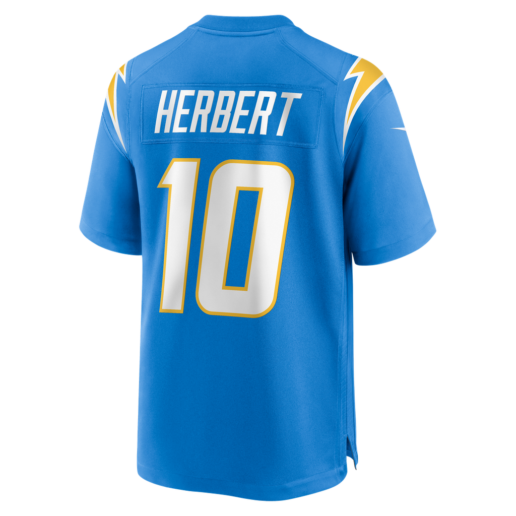Men's Los Angeles Chargers Justin Herbert Nike Navy Alternate Super Chargers Game Player Jersey