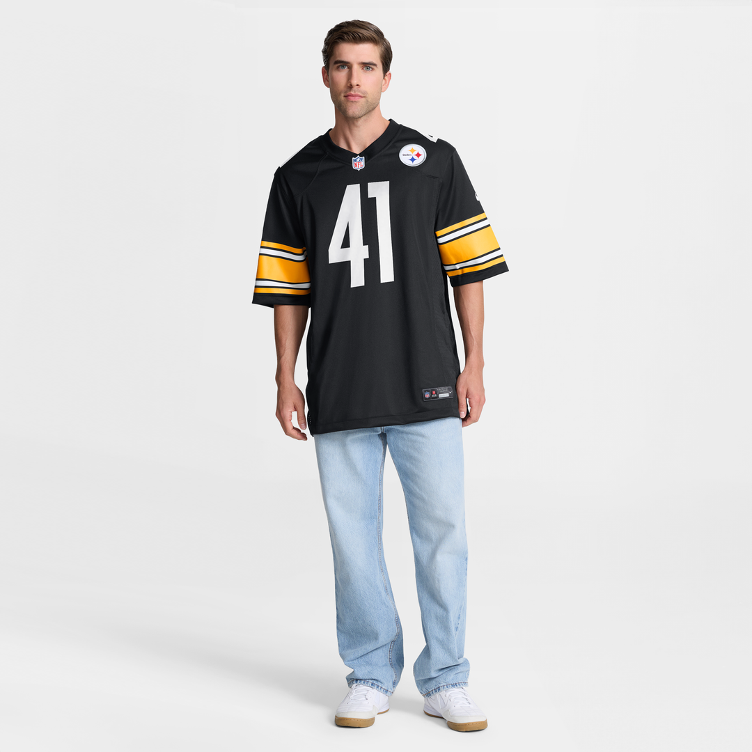 Men's Pittsburgh Steelers Payton Wilson Nike Black  Game Jersey