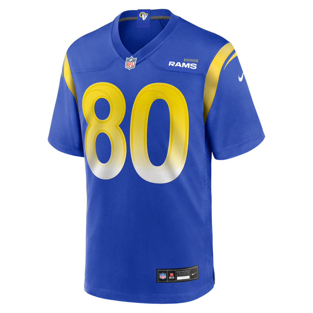 Men's Los Angeles Rams Isaac Bruce Nike Royal Game Retired Player Jersey