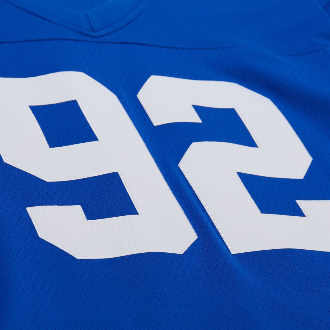 Men's New York Giants Michael Strahan Mitchell & Ness Royal 1994 Legacy Replica Jersey