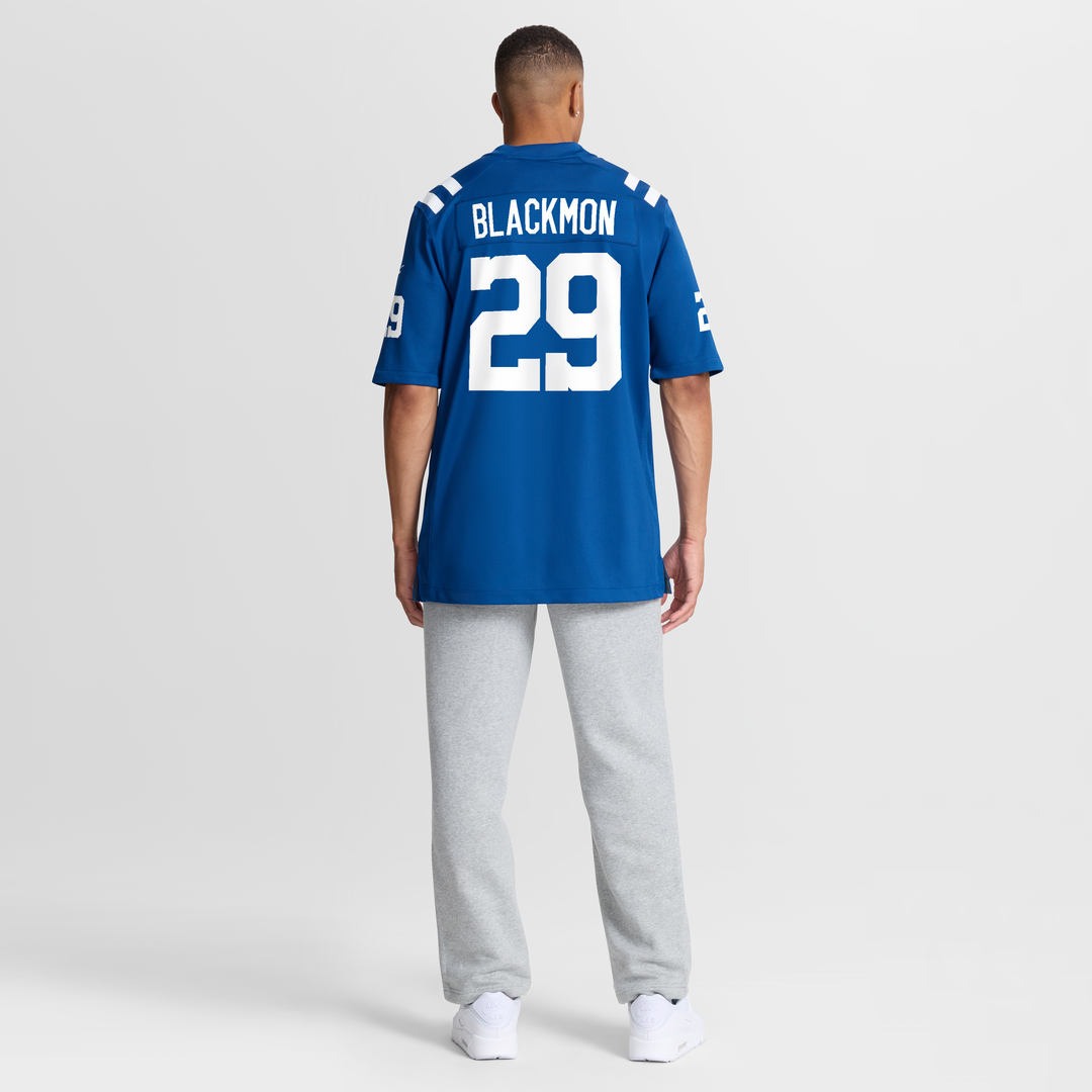Men's Indianapolis Colts Mekhi Blackmon Nike  Royal Team Game Jersey