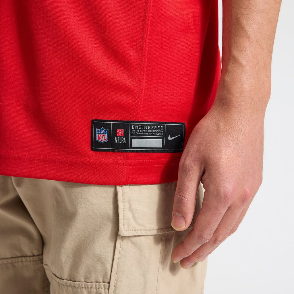 Men's Kansas City Chiefs Patrick Mahomes Nike White Vapor F.U.S.E. Stitched Limited Jersey